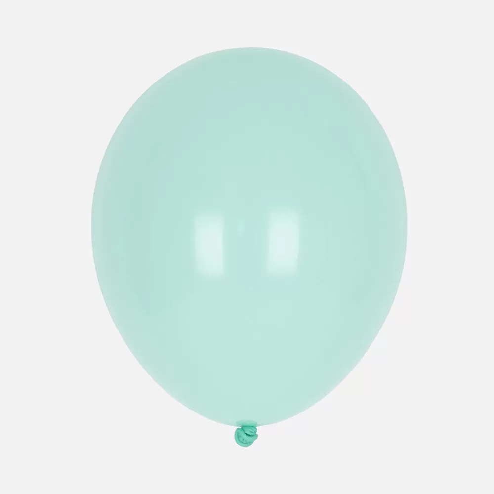 My Little Day Ballons De Baudruche : 10 Ballons Mint> Ballons De Baudruche Unis