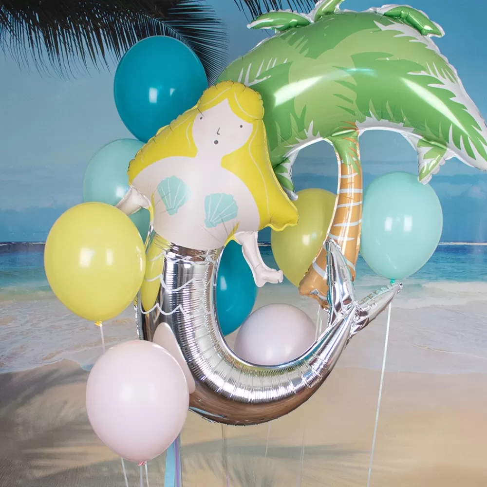 My Little Day Ballons De Baudruche : 10 Ballons Mix Aqua> Ballons De Baudruche Unis