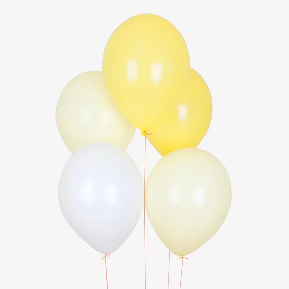 My Little Day Ballons De Baudruche : 10 Ballons Mix Jaunes> Ballons De Baudruche Unis