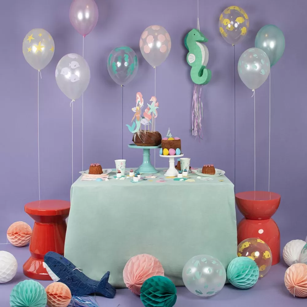 My Little Day Ballons De Baudruche : 10 Ballons Mix Pastel Metallise> Ballons De Baudruche Unis