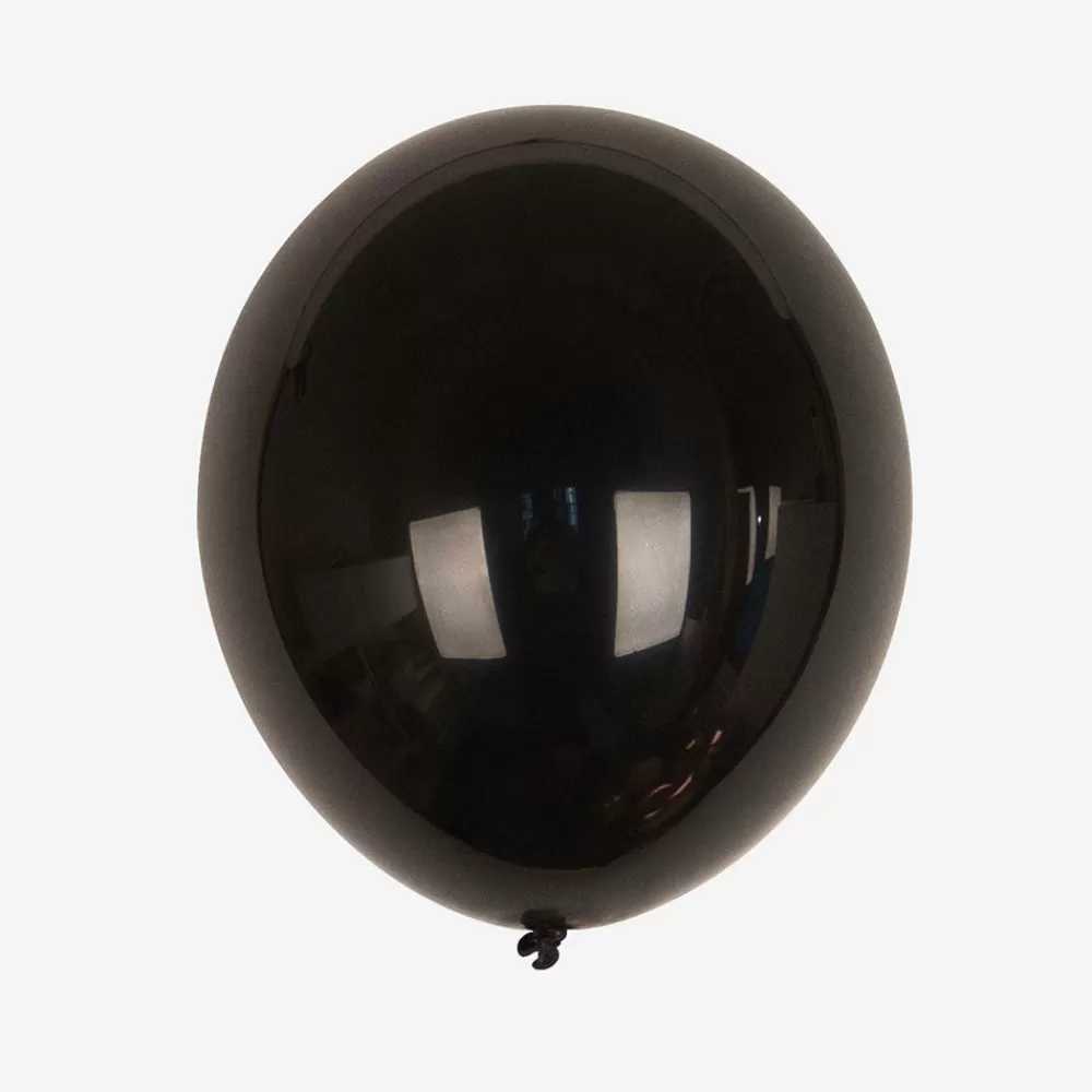 My Little Day Ballons De Baudruche : 10 Ballons Noirs> Ballons De Baudruche Unis