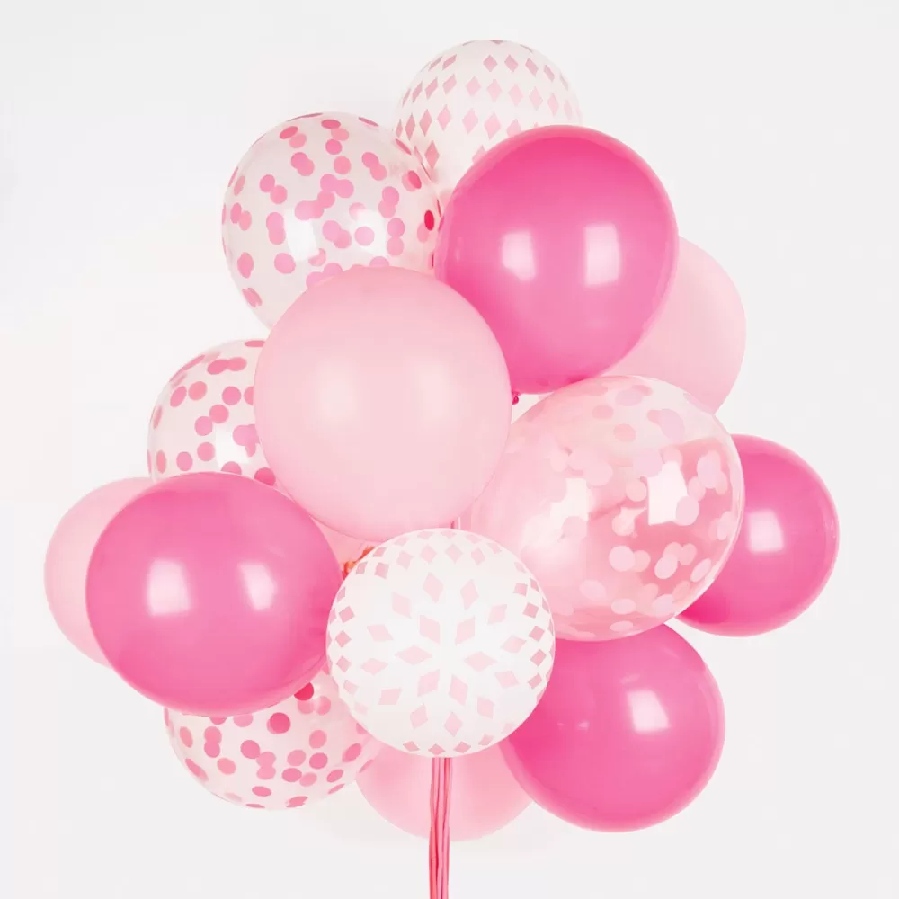 My Little Day Ballons De Baudruche : 10 Ballons Rose Clair> Ballons De Baudruche Unis