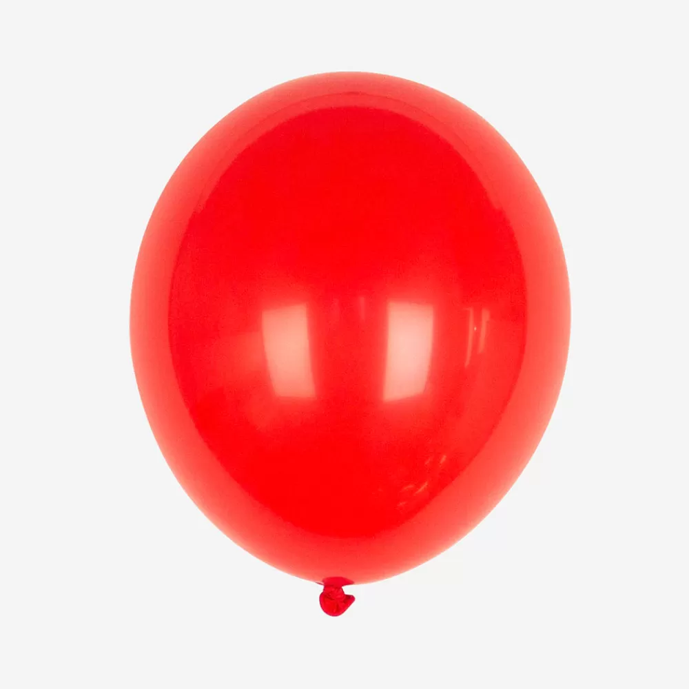 My Little Day Ballons De Baudruche : 10 Ballons Rouges> Ballons De Baudruche Unis