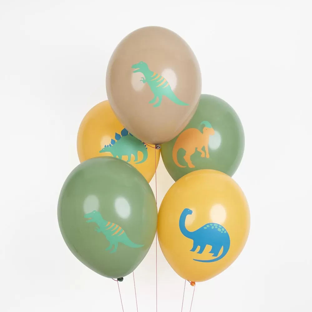 My Little Day Ballons De Baudruche : 5 Ballons Dino Jurassic> Ballons De Baudruche À Motif