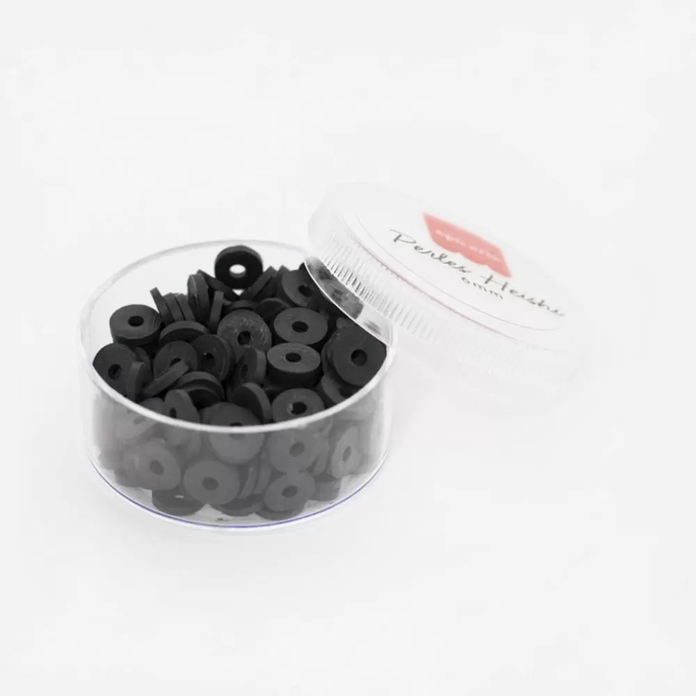 La petite épicerie Boite De Perles Heishi 6Mm Noires