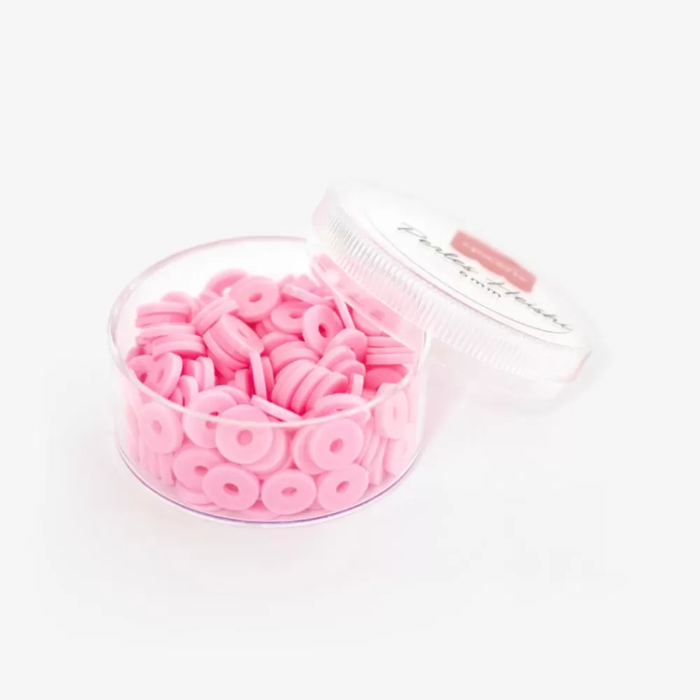 La petite épicerie Boite De Perles Heishi 6Mm Rose