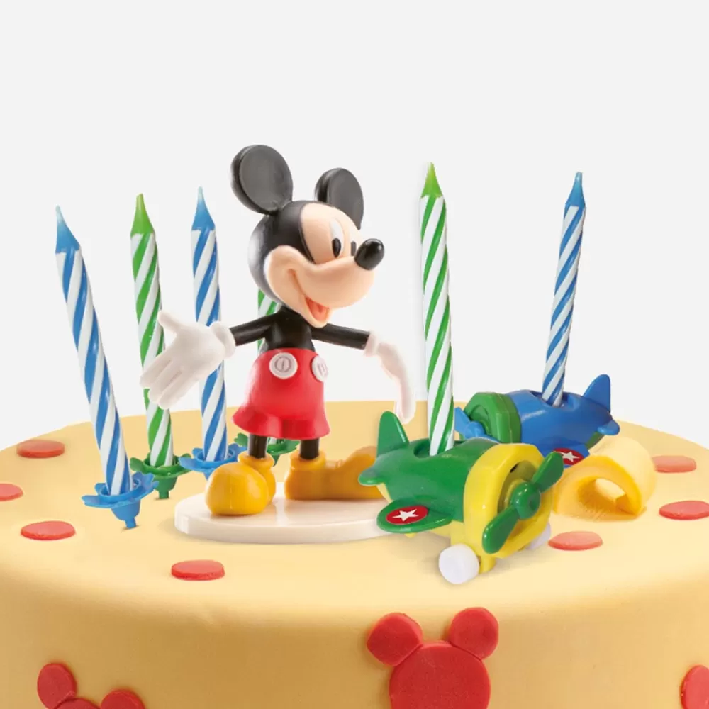 Dekora Bougie Anniversaire : 10 Bougies Mickey