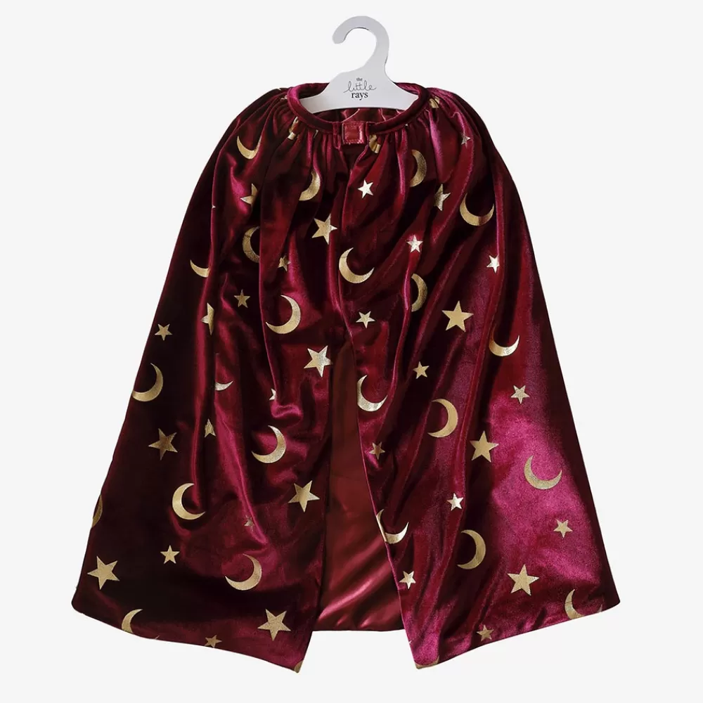 Ginger Ray Cape De Magicien Rouge En Velours>Enfant Déguisements