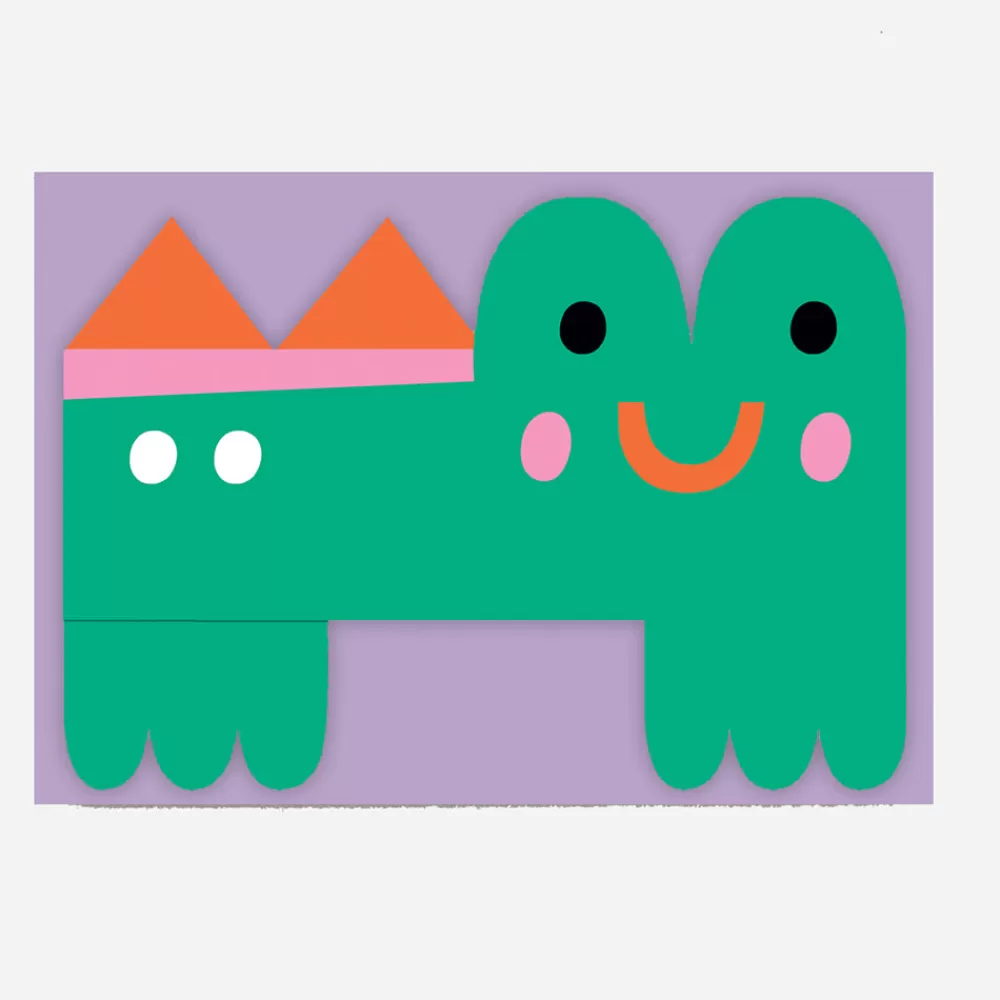 Wrap Carte D'Anniversaire Crocodile