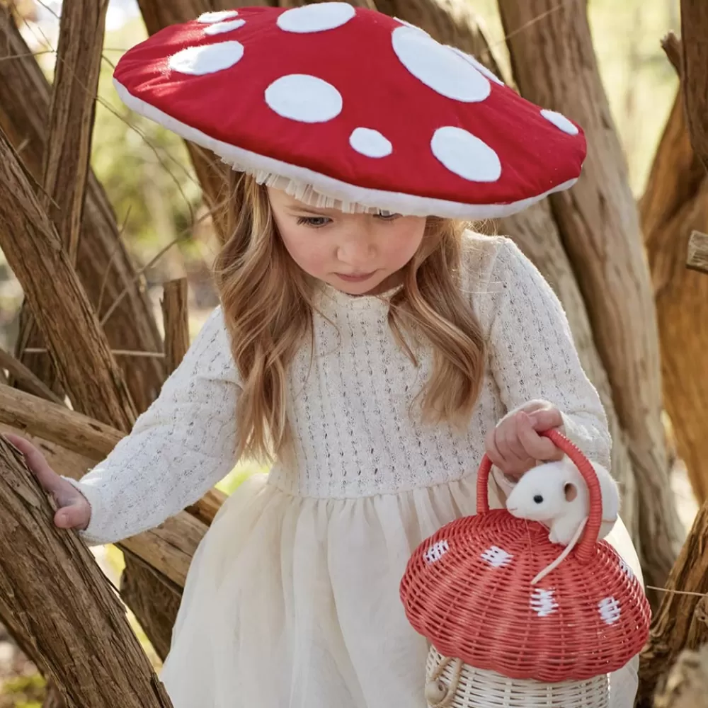 Meri Meri Chapeau Champignon En Velours> Accessoires