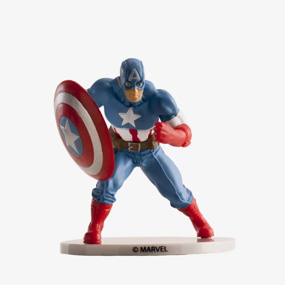 Dekora Décorations Pour Gateau : Figurine Captain America