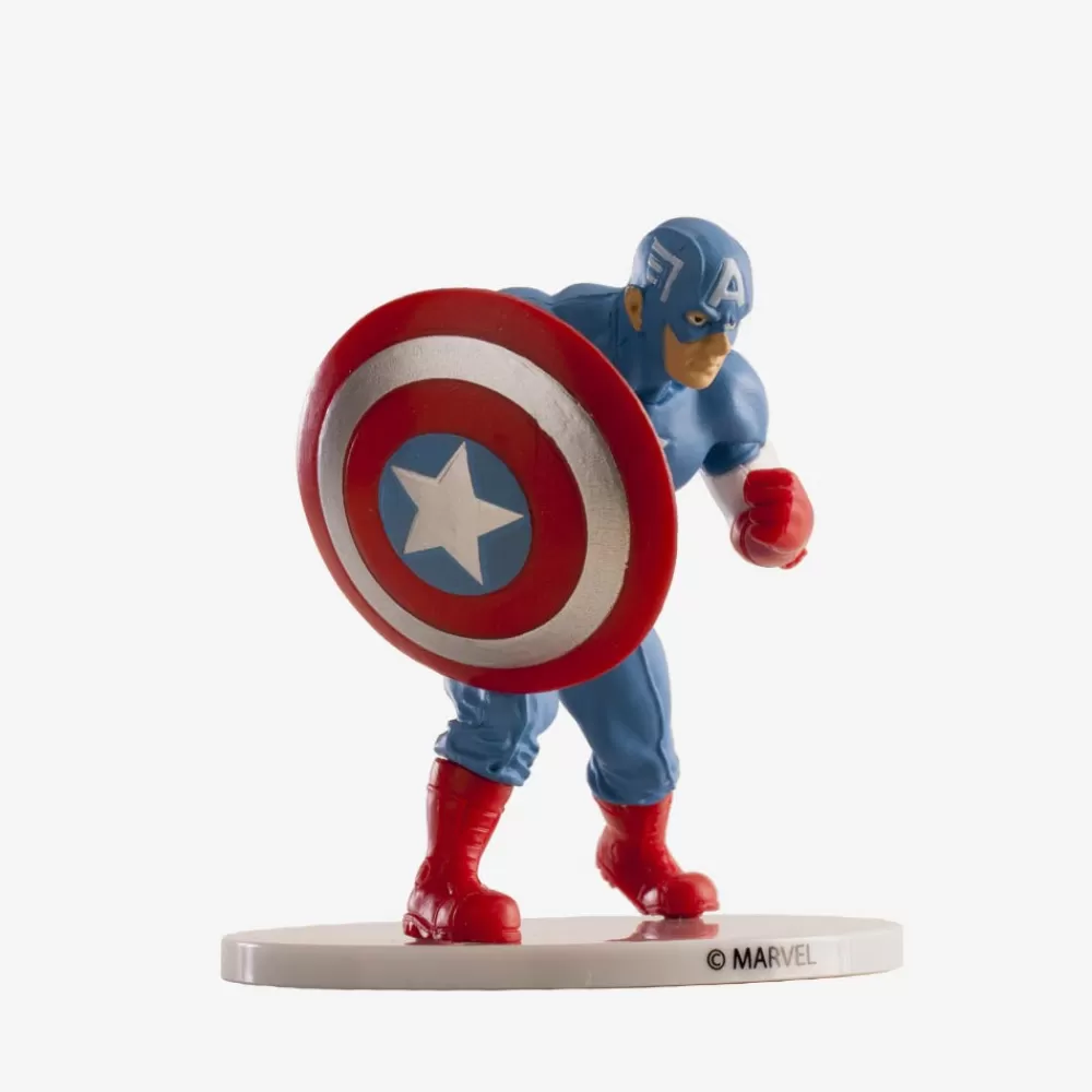 Dekora Décorations Pour Gateau : Figurine Captain America