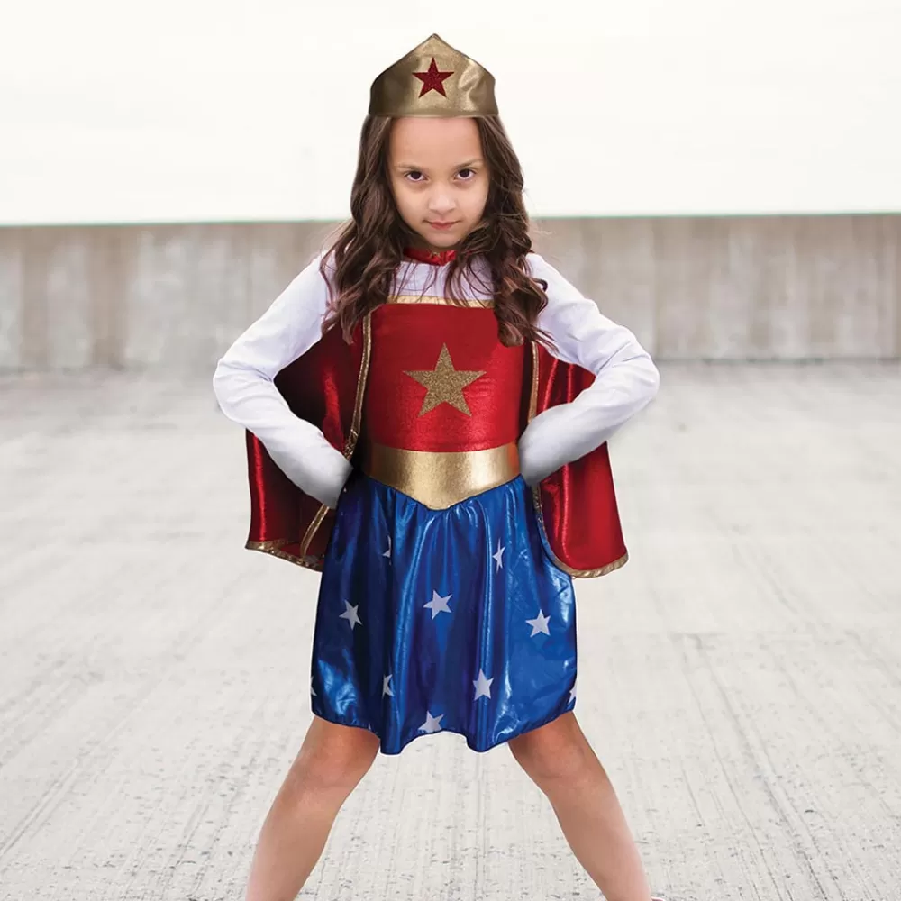 Great Pretenders Deguisement De Super-Heros : Robe De Wonder Woman>Enfant Déguisements