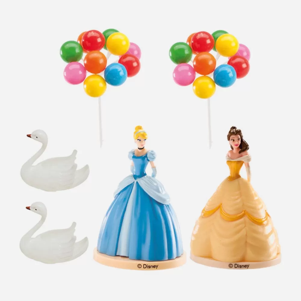 Dekora Figurines Princesses Disney (Décorations De Gateau)