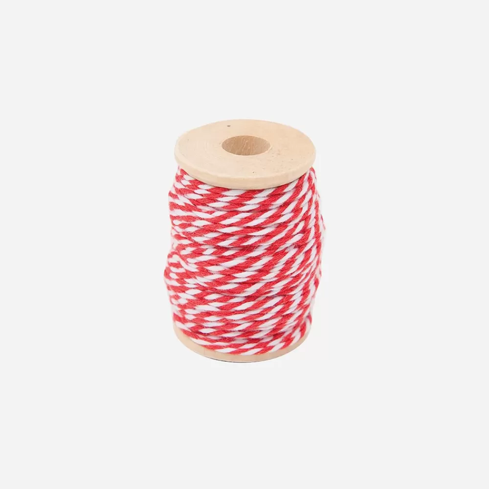 Rico Design Fil Coton Rouge> Papier Cadeau