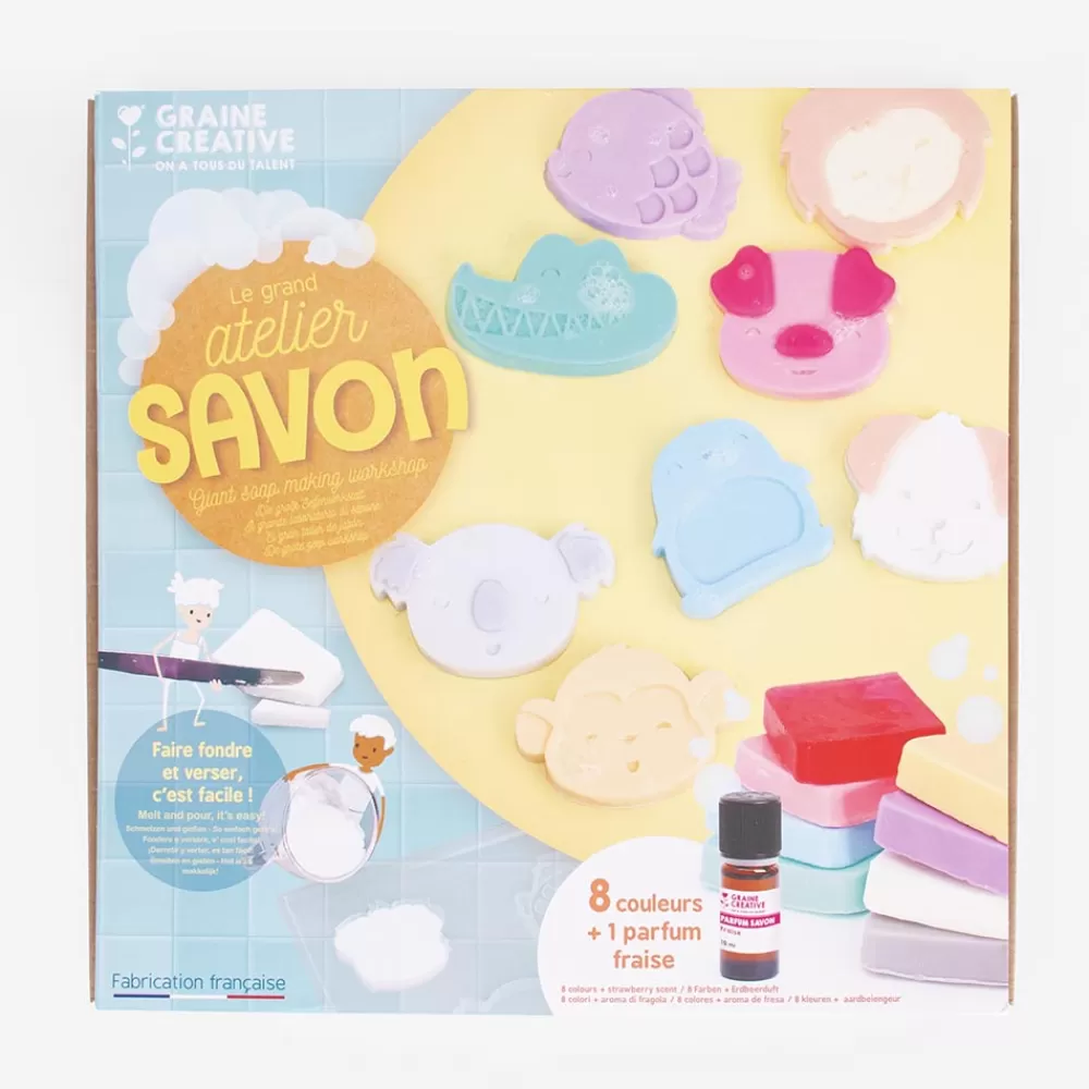 Graine Créative Kit Atelier Savon Animaux