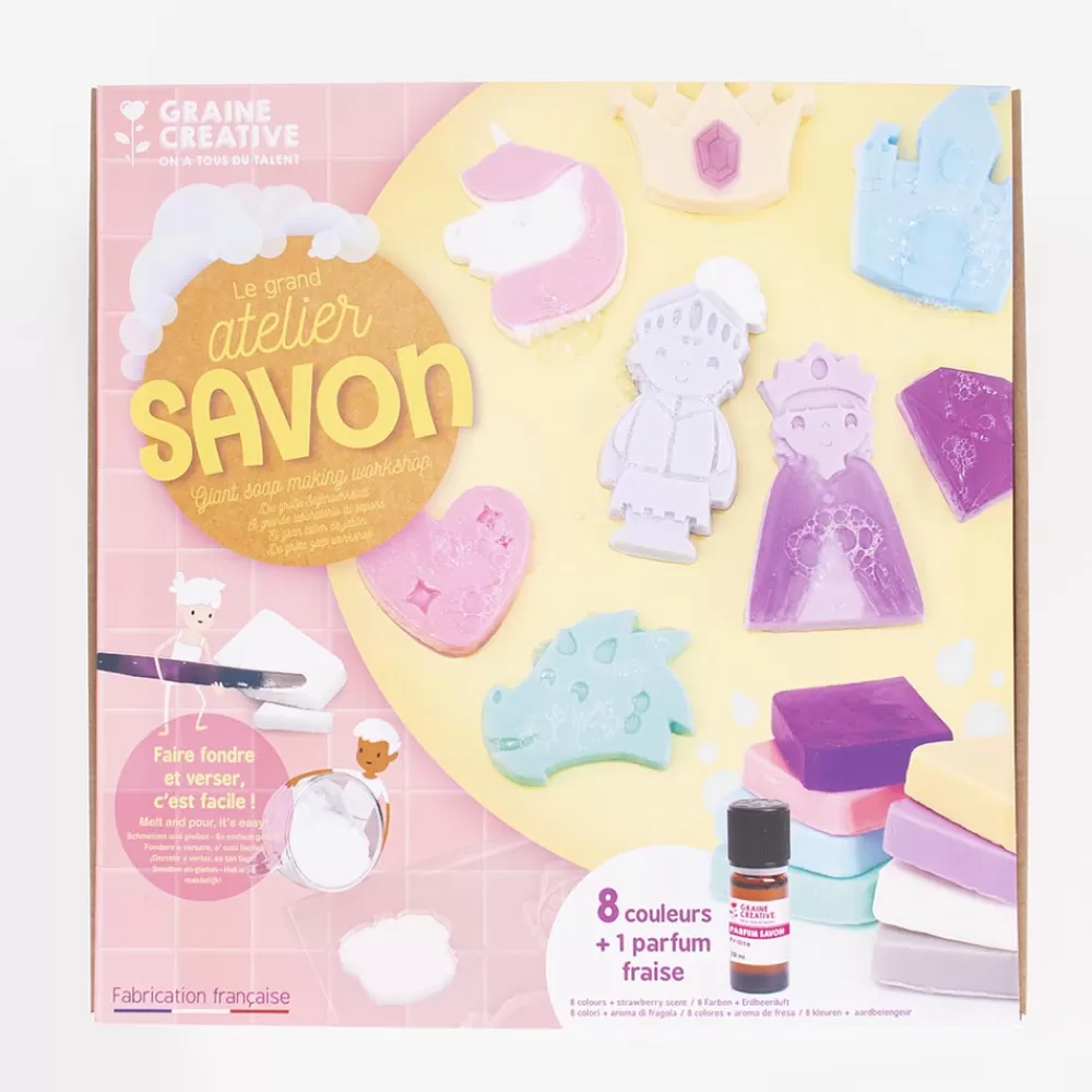 Graine Créative Kit Atelier Savon Contes De Fees