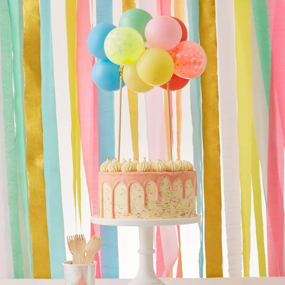 Meri Meri Kit Cake Topper Ballon Arc-En-Ciel