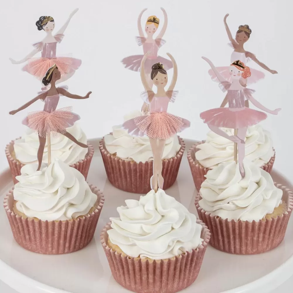 Meri Meri Kit Cupcakes Et Toppers Ballerine