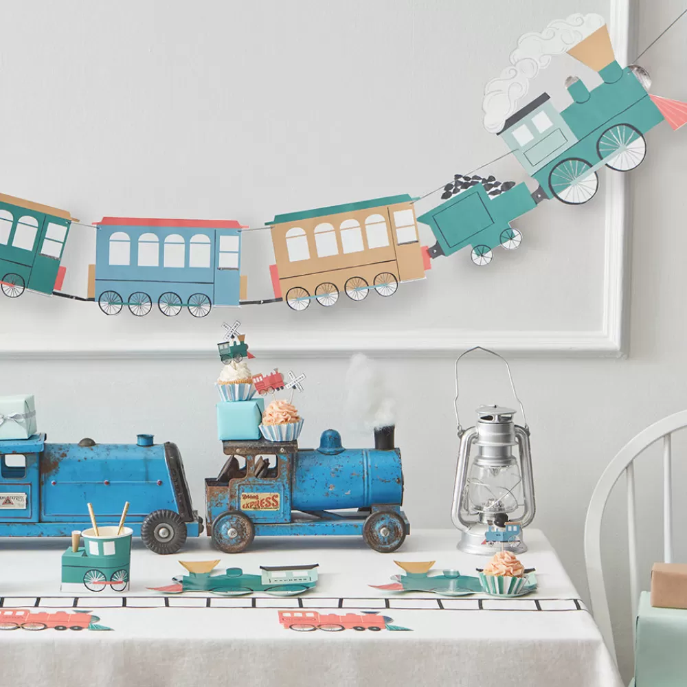 Meri Meri Kit Cupcakes Et Toppers Train