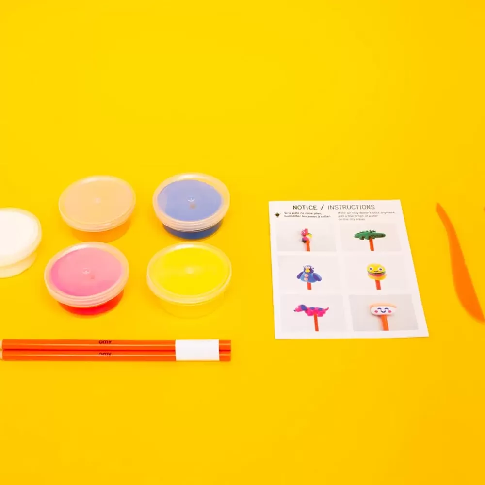 Omy Kit De Pate A Modeler Autodurcissante : Crayons> Coloriages