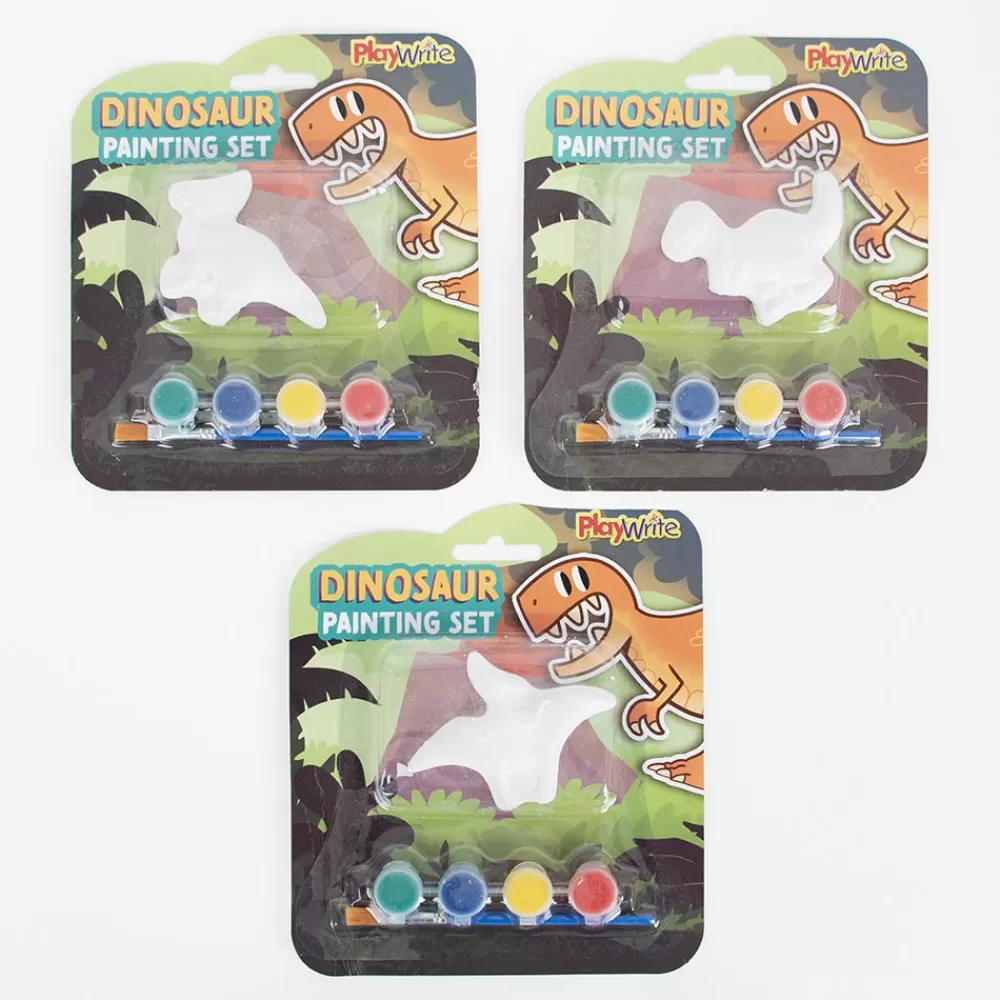 Playwrite Kit De Peinture Sur Platre Dinosaure