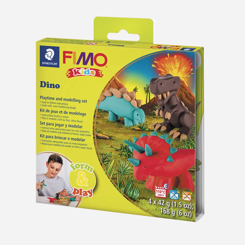 Graine Créative Kit Diy Dino En Pate Fimo