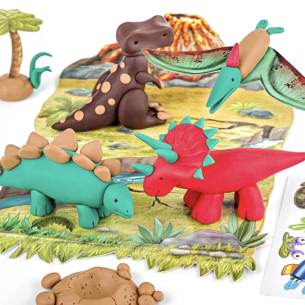 Graine Créative Kit Diy Dino En Pate Fimo