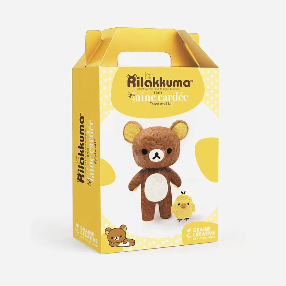 Graine Créative Kit Laine Cardee Rilakkuma