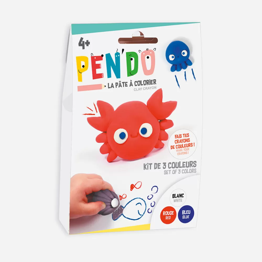 Graine Créative Kit Pate Pen'Do Animaux Marins