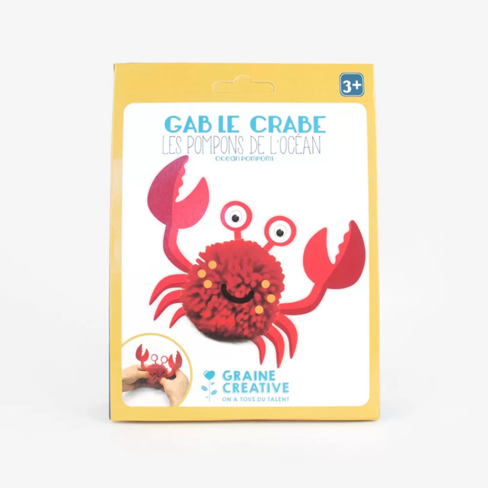 Graine Créative Kit Pompon Crabe