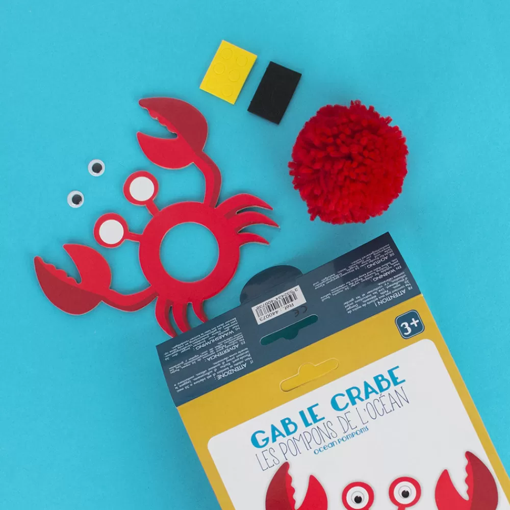 Graine Créative Kit Pompon Crabe