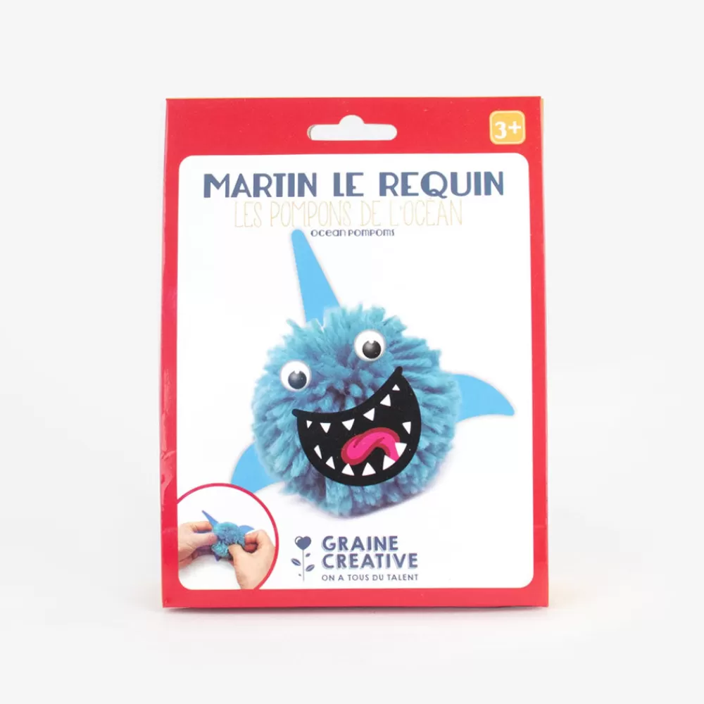 Graine Créative Kit Pompon Requin