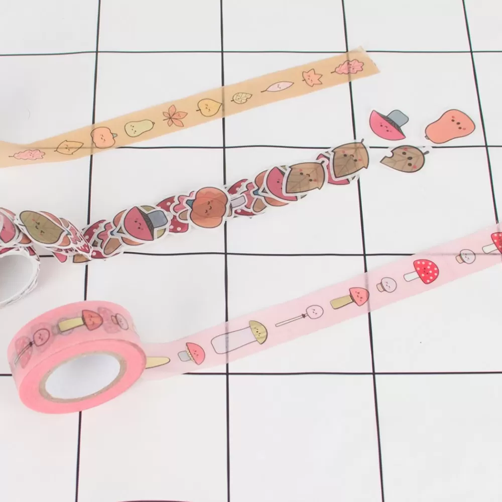 Rico Design Masking Tape Champignon Kawaii> Masking Tape