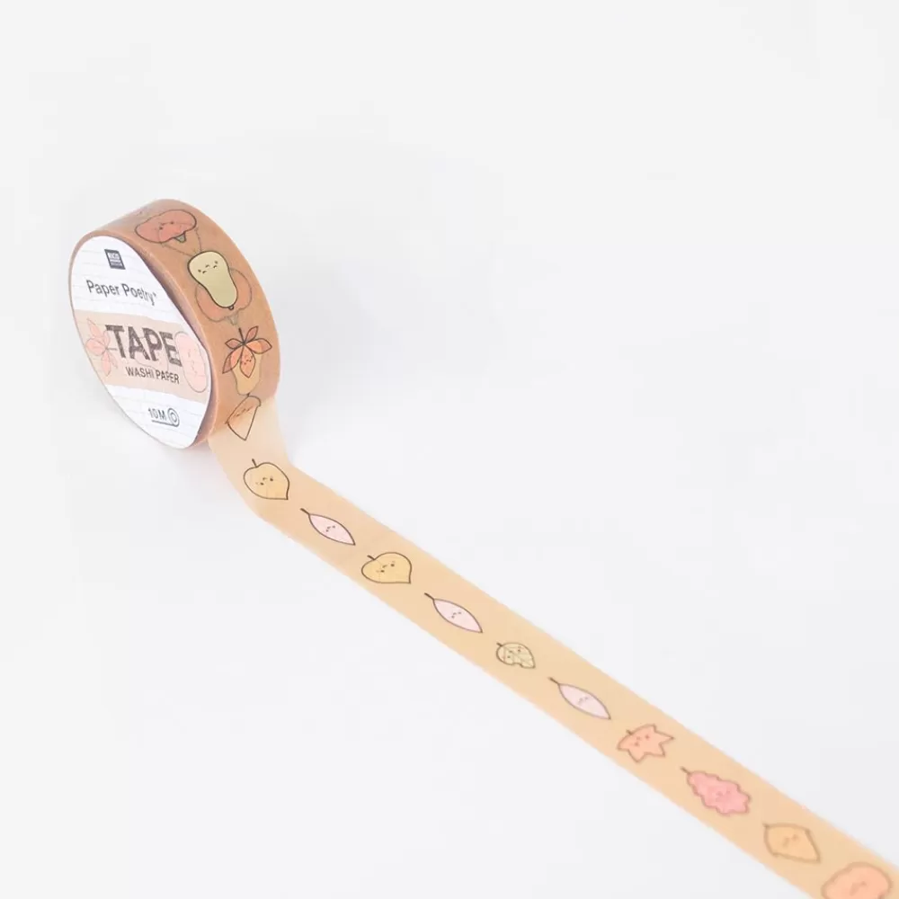 Rico Design Masking Tape Feuille D'Automne Kawaii> Masking Tape