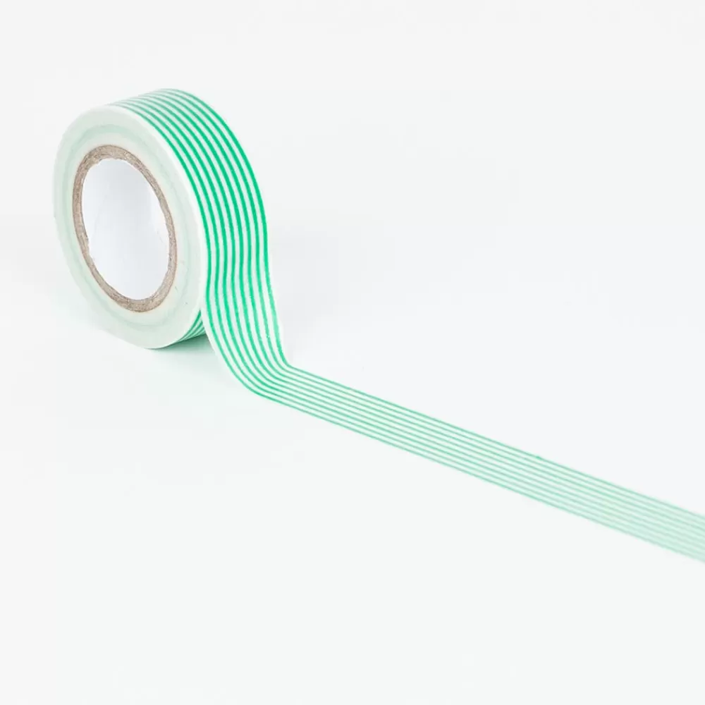 Rico Design Masking Tape Rayures Vertes> Masking Tape