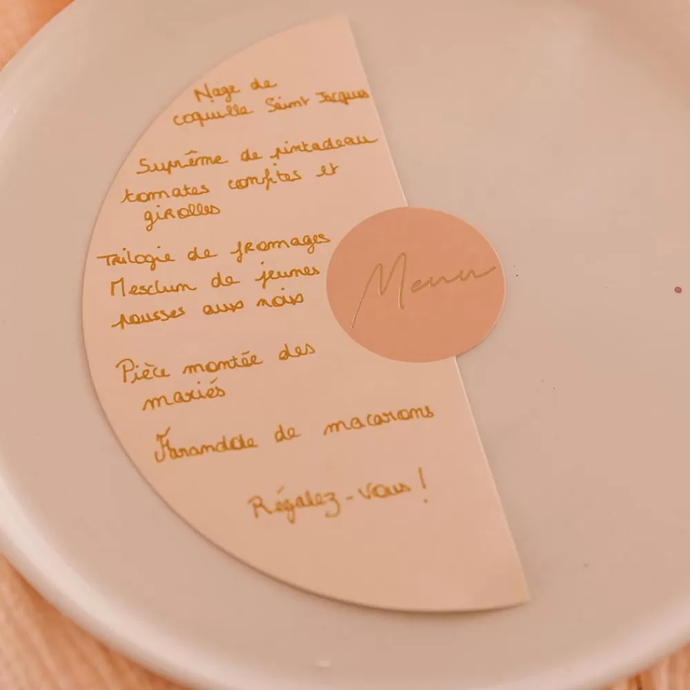 Arty Fêtes Factory Menus De Mariage Blush (10)