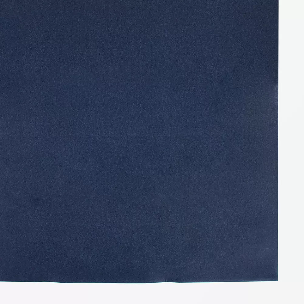 Françoise Paviot Nappe En Papier Bleu Marine