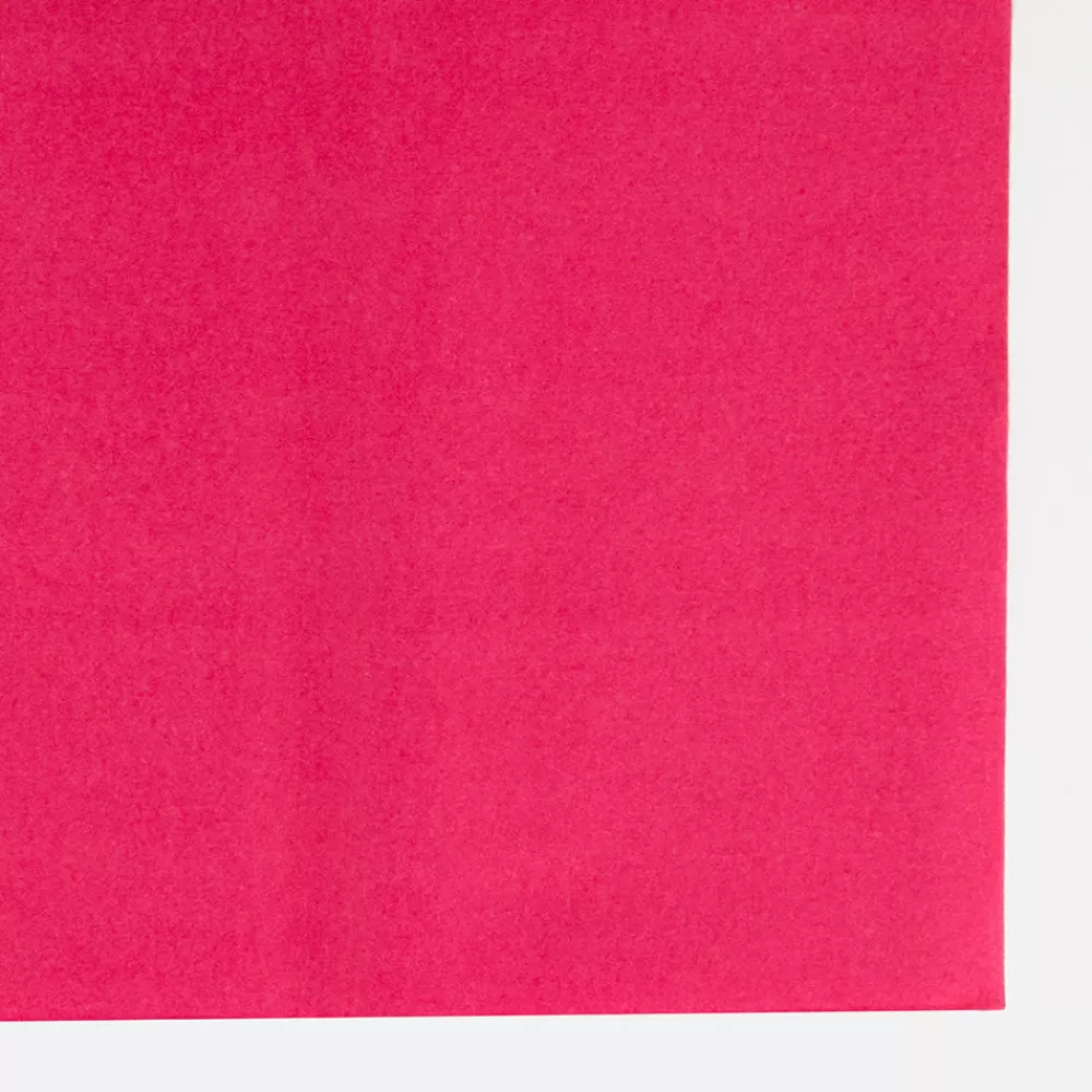 Françoise Paviot Nappe En Papier Rose Fuchsia