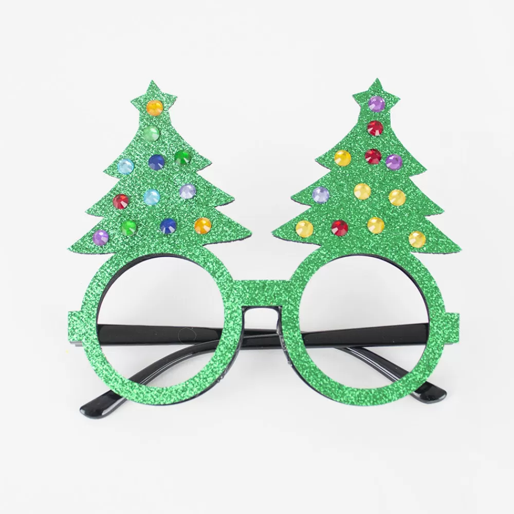 Party Pro Noel - 1 Paire De Lunettes Sapin De Noel> Accessoires