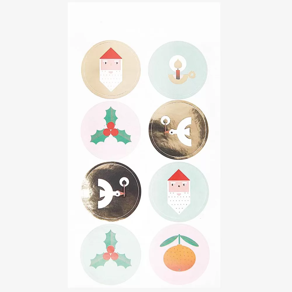 Rico Design Noel - 24 Stickers Motifs De Noel> Stickers Et Gommettes