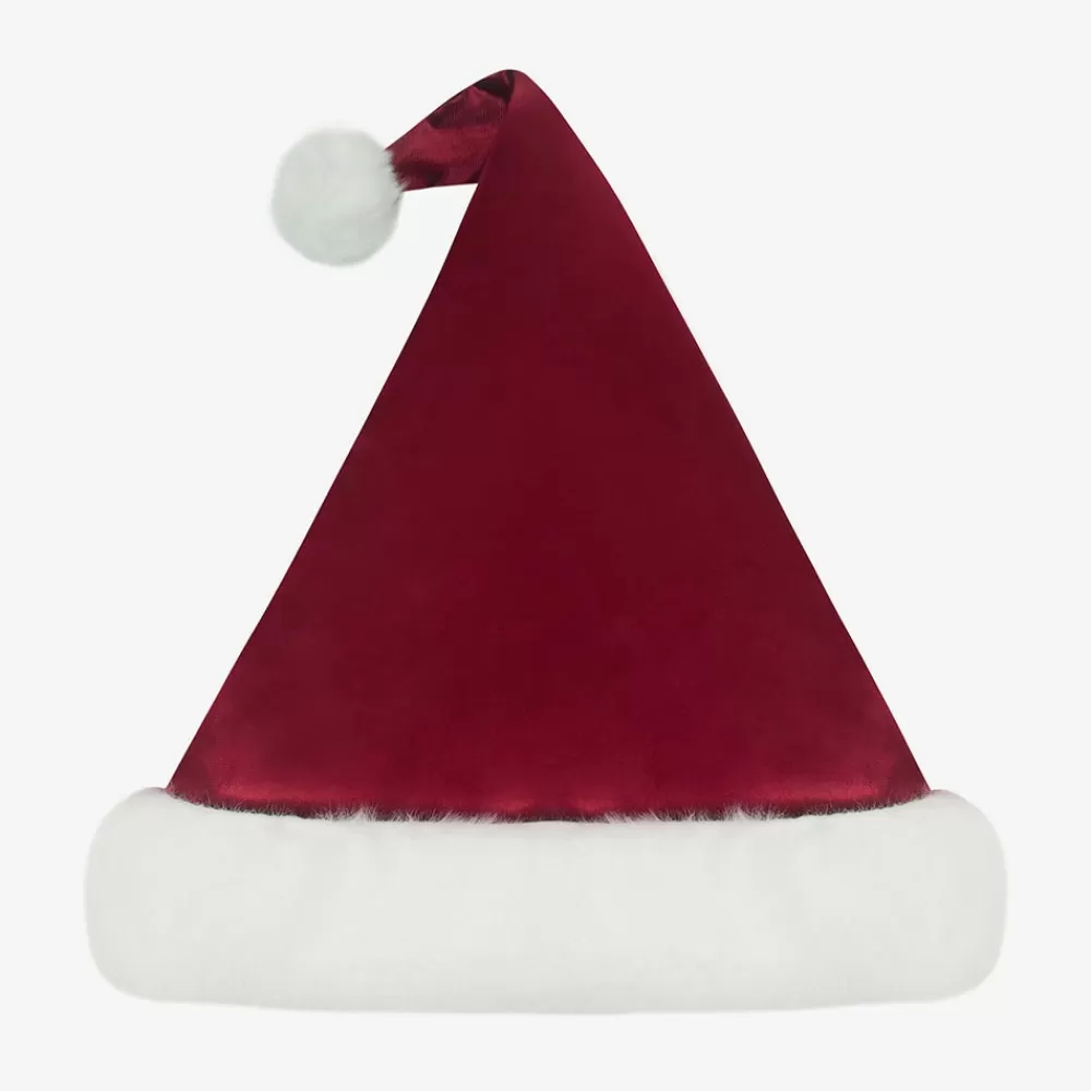 Mimi & Lula Noel - Chapeau De Pere Noel Rouge En Velours> Accessoires