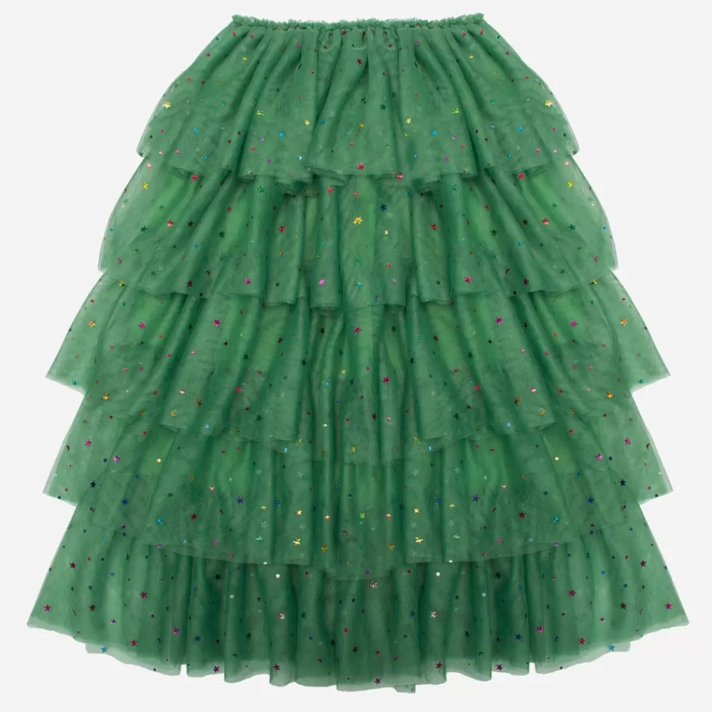 Mimi & Lula Noel - Long Tutu Sapin Vert En Tulle>Enfant Déguisements