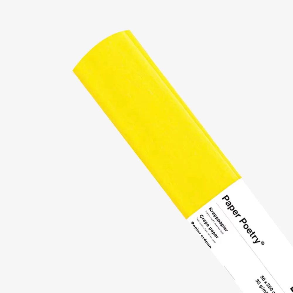 Rico Design Papier Crepon Jaune