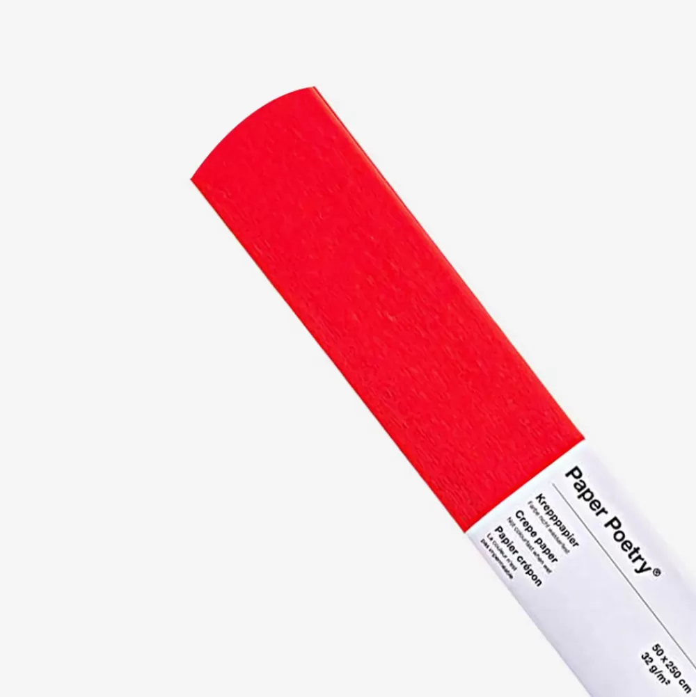 Rico Design Papier Crepon Rouge