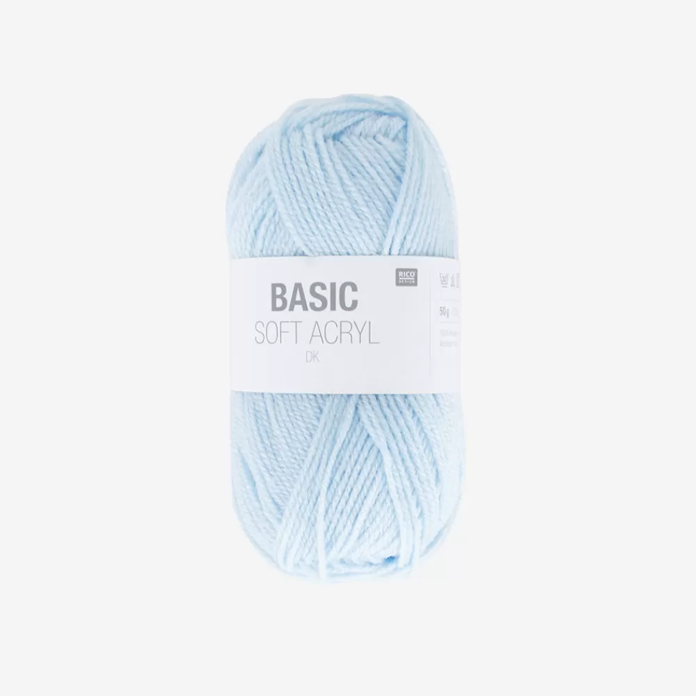 Rico Design Pelote De Laine Bleu Clair