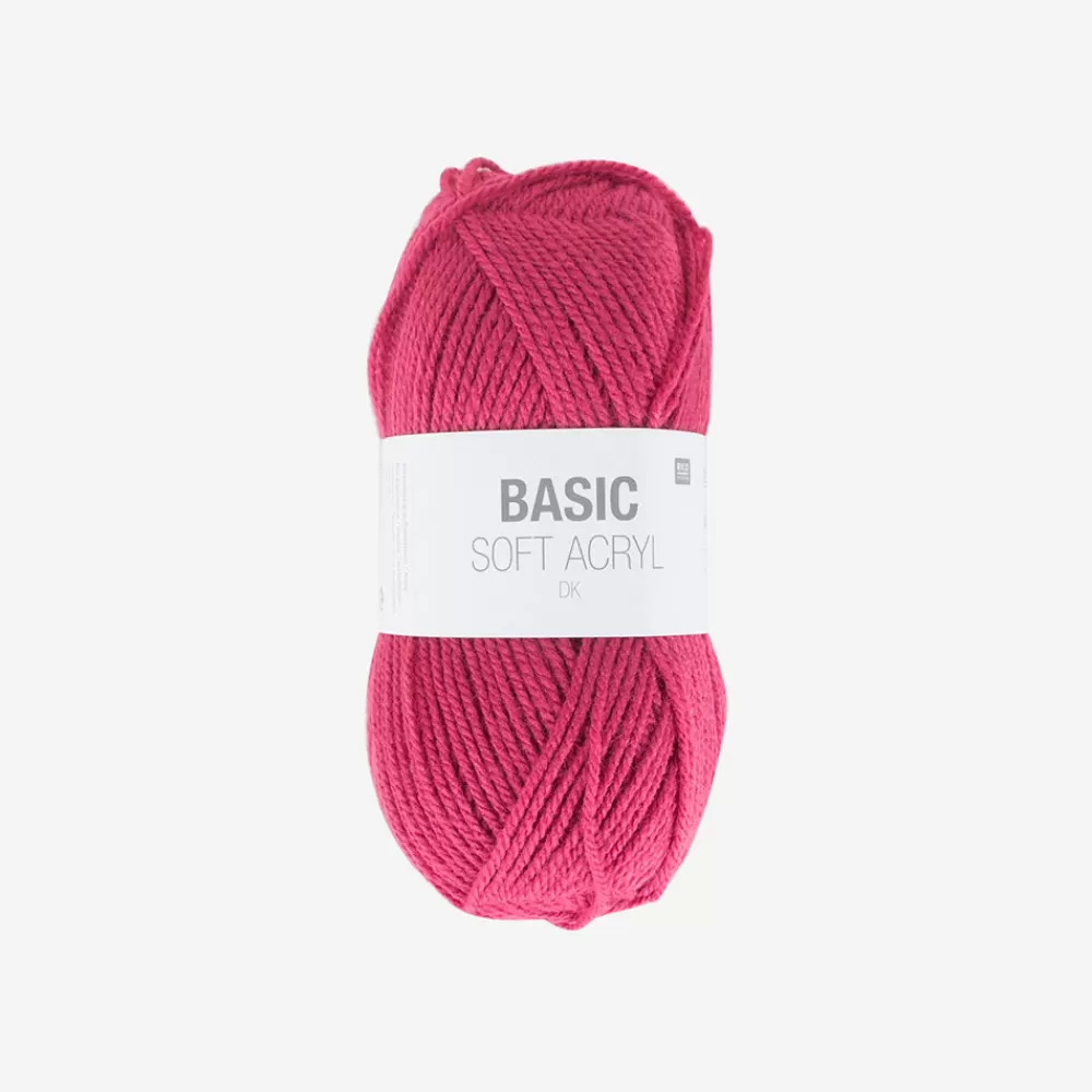 Rico Design Pelote De Laine Fuchsia