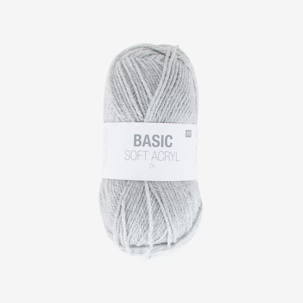 Rico Design Pelote De Laine Gris Clair