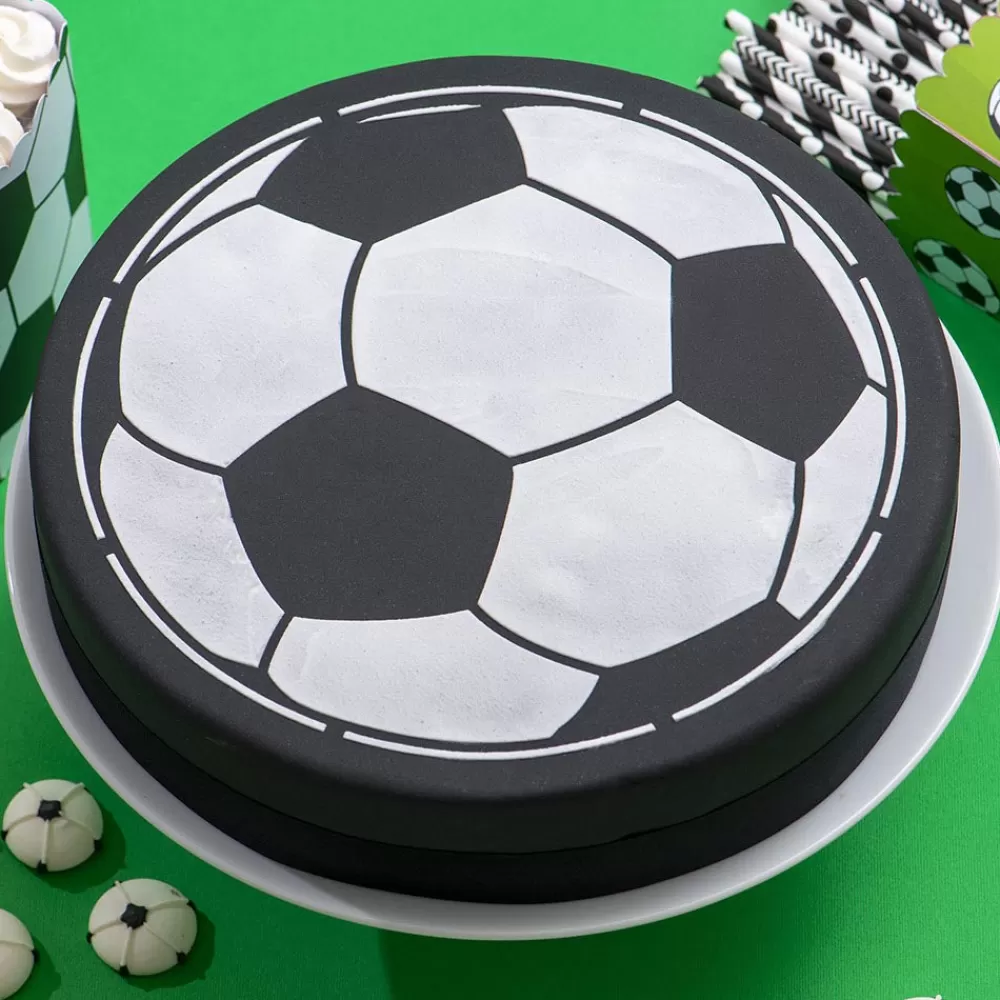 Decora Pochoir A Gateau Ballon De Foot