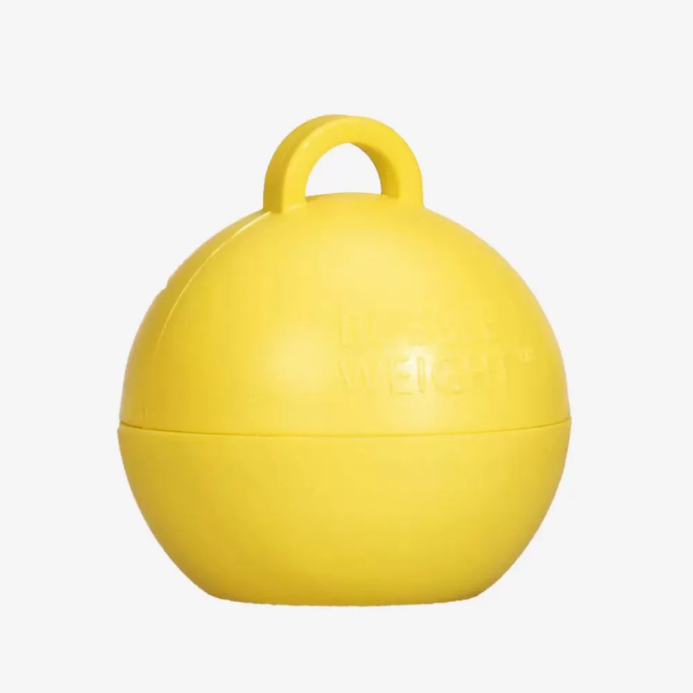 Creative Party Poids Pour Ballon Jaune> Helium Et Accessoires